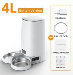 4L Automatic Pet Feeder & Food Dispenser
